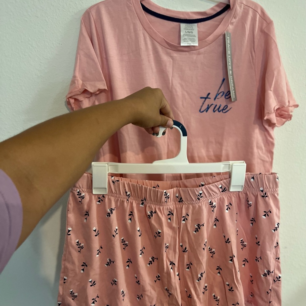 Pajama floral size L